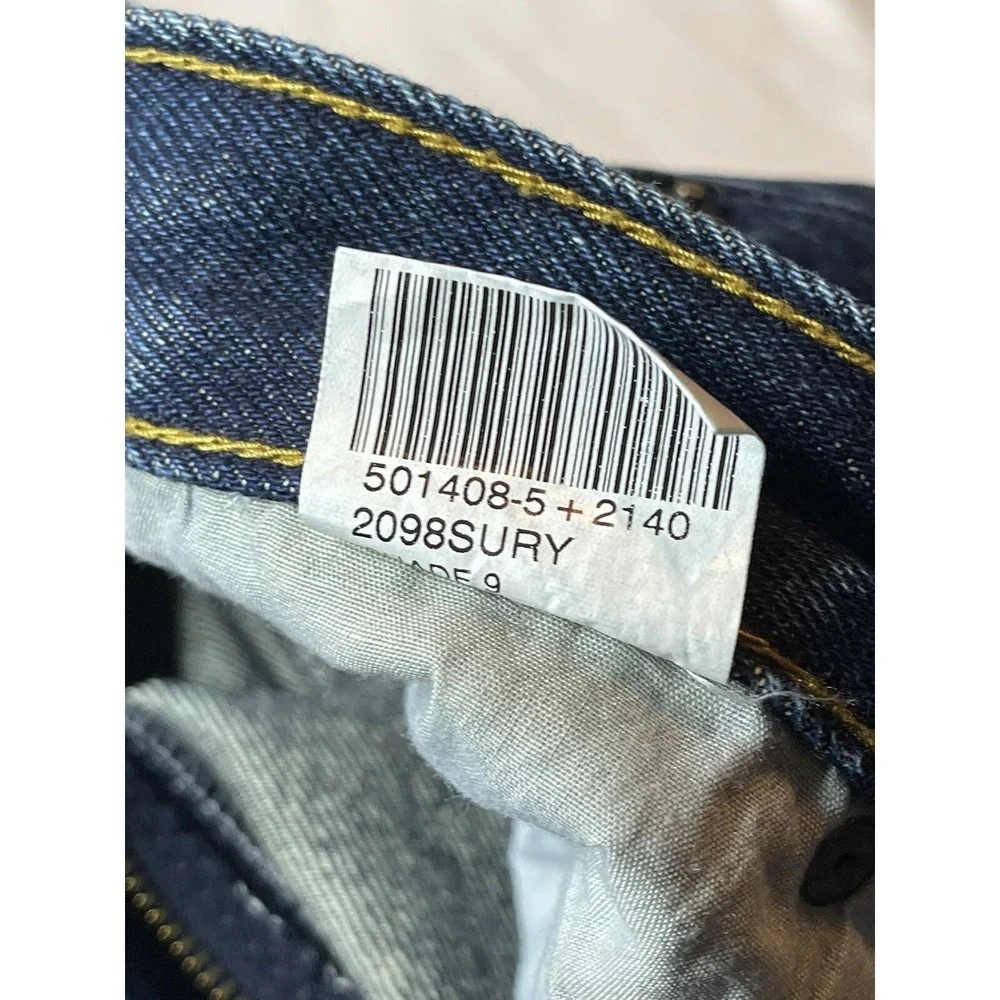 (2) RK Brand Jeans Mens 36x32 Blue Workwear‎ Camping Hiking Rugged Five Pocket